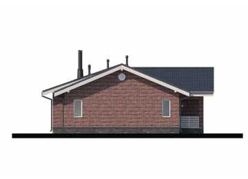 Проект одноэтажного жилого дома в европейском стиле KVR-31