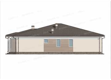 Проект одноэтажного дома DTE-160