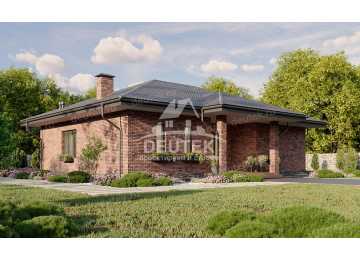 Проект жилого одноэтажного дома с площадью до 150 кв м - LK-265