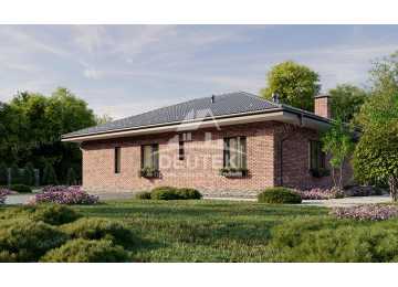 Проект жилого одноэтажного дома с площадью до 150 кв м - LK-265