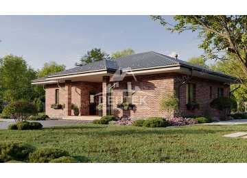 Проект жилого одноэтажного дома с площадью до 150 кв м - LK-265