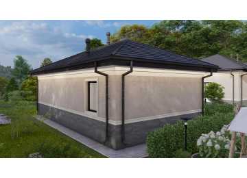 Проект одноместного гаража с подвалом - P291-2