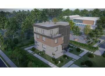 Проект жилого трехэтажного дома с площадью до 300 кв.м. - P271