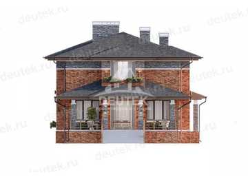 Проект узкого трёхэтажного дома с цокольным этажом - LK-248