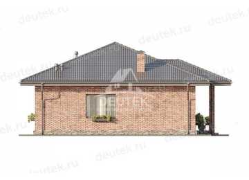 Проект жилого одноэтажного дома с площадью до 150 кв м - LK-265