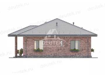 Проект жилого одноэтажного дома с площадью до 150 кв м - LK-265