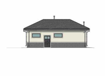 Проект одноместного гаража с подвалом - P291-2