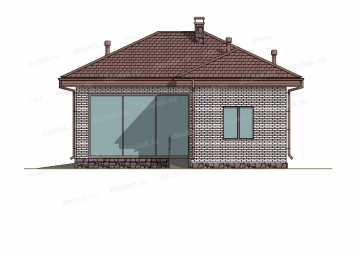 Проект бани с площадью до 100 кв м - P241