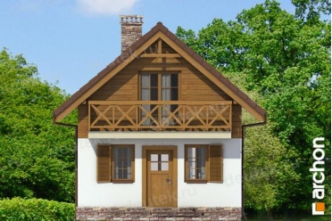 Проект дачного летнего дома 6х6 DT0408