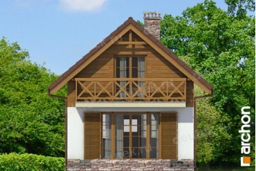 Проект дачного летнего дома 6х6 DT0408