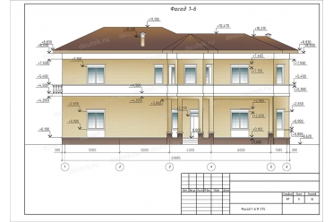 Проект дома с крытой террасой DT0262