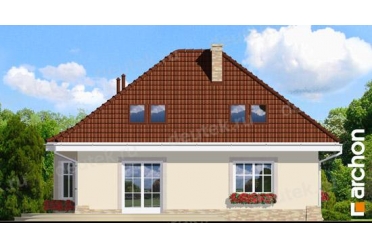 Проект небольшого дома с жилой мансардой DT0546