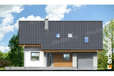 Проект дома с гаражом и тремя спальнями DT0630