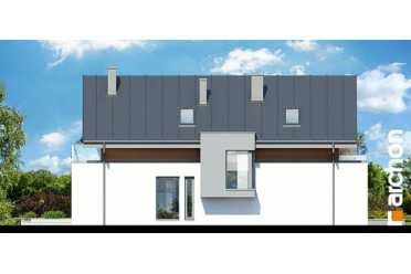 Проект дома с гаражом и жилой мансардой DT0632