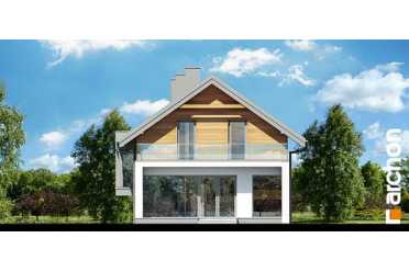 Проект дома с гаражом и жилой мансардой DT0632