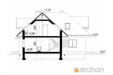 Проект углового дома из керамики 12х12 DT0676