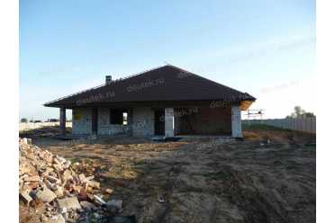 Проект большого квадратного одноэтажного дома DTM212