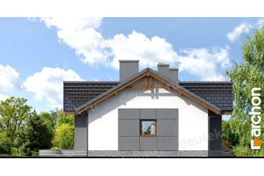 Проект одноэтажного коттеджа с гаражом DT0478