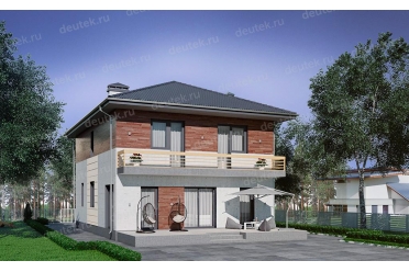 Проект дома с удобной планировкой DT0594