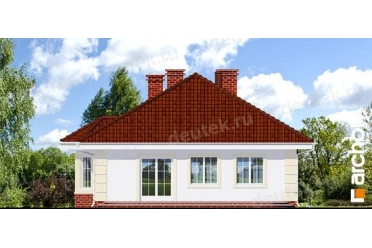 Проект небольшого дома с антресолью DT0523